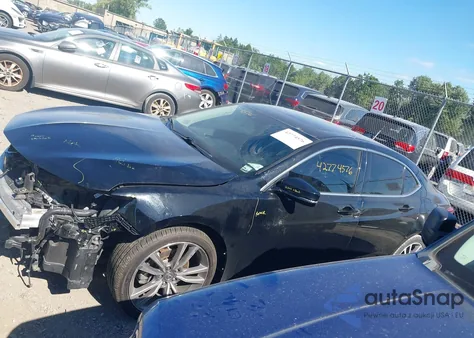 2019 Acura Tlx Advance Pkg from USA, damaged, VIN 19UUB2F89KA006687